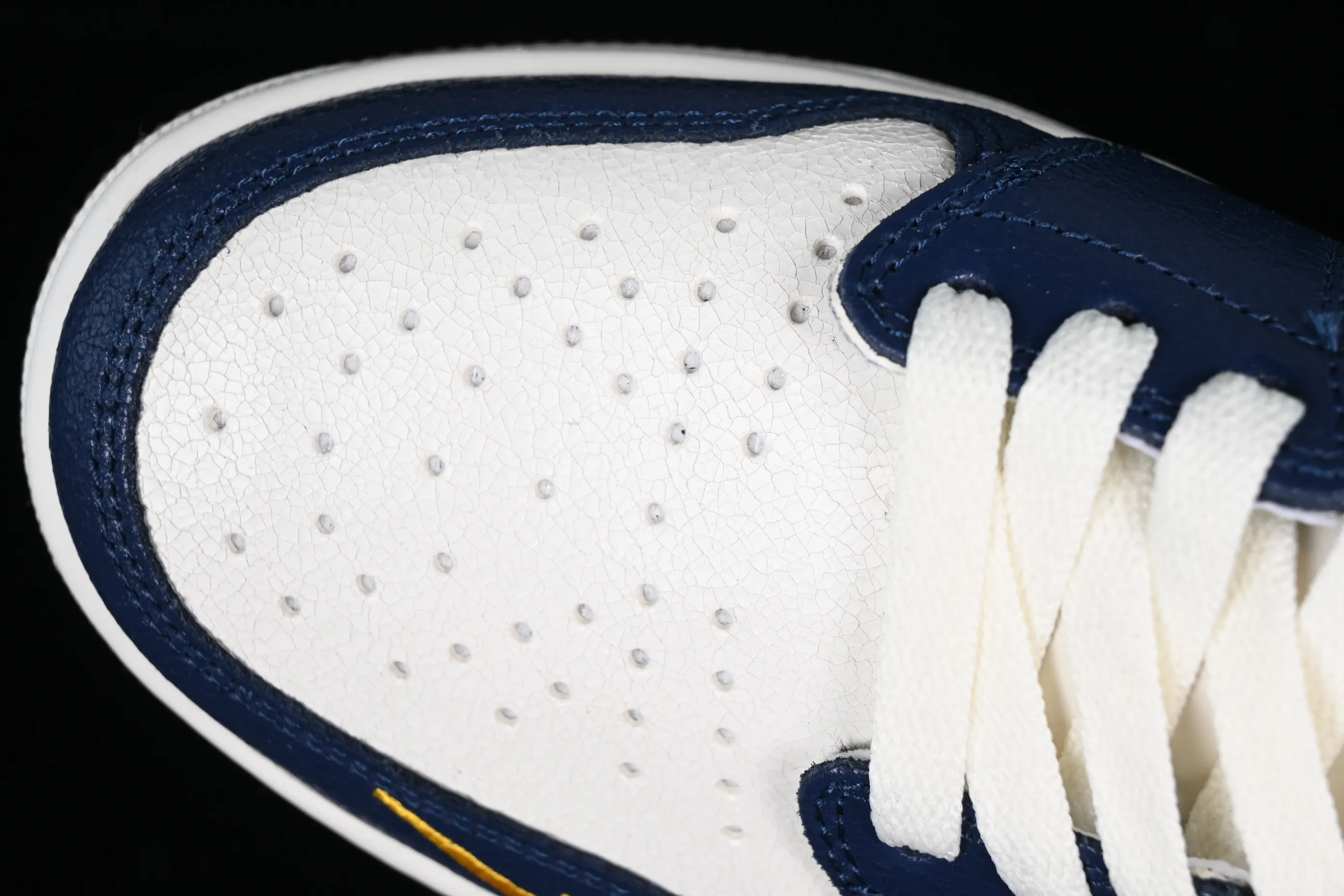 All categories Air Jordan Jordan series basketball shoes Air Jordan 1 Low Air Jordan 1 Low OG AJ1 Joe 1 white blue and yellow hook burst pattern low-top cultural casual sneakers CZ0790-407